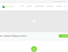 Tablet Screenshot of green-protocol.com
